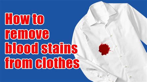 will fake blood come out clothes|blood in clothing remove list.